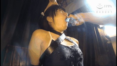 スレンダー黒髪美少女の日泉舞華ちゃんが喉奥を徹底的ぶっ壊すようなイラマチオでドロドロになっているのがエロすぎ!
