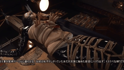 不倫妻の藤木紗英ちゃんがドマゾ女に躾けられて感じまくるハードプレイがエロい！